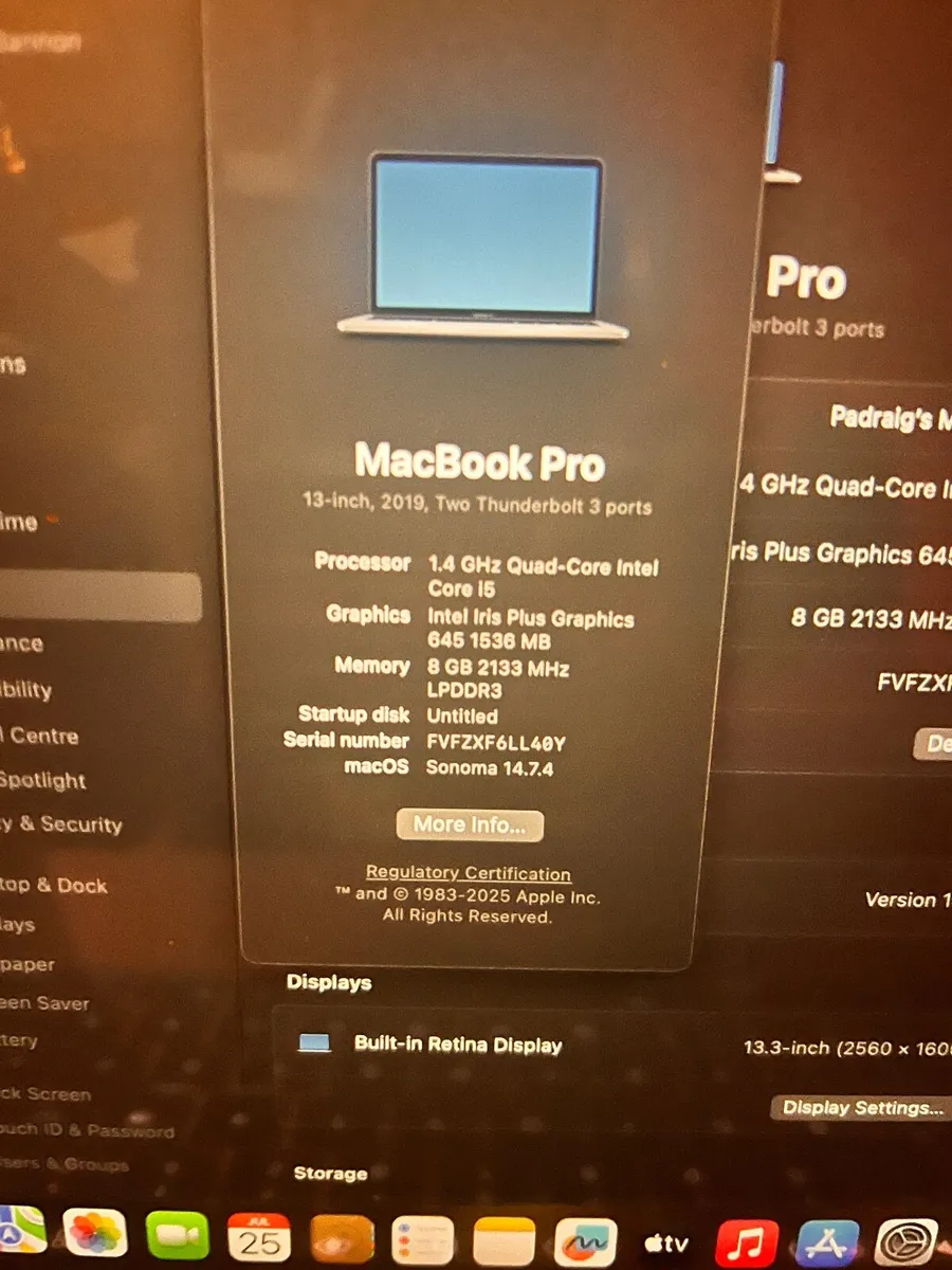 MacBook Pro 13inch, 2019 - Image 3