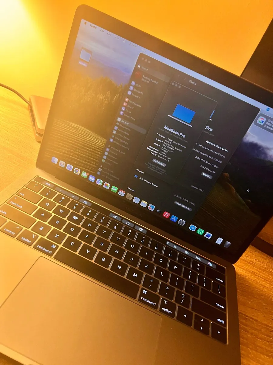 MacBook Pro 13inch, 2019 - Image 1