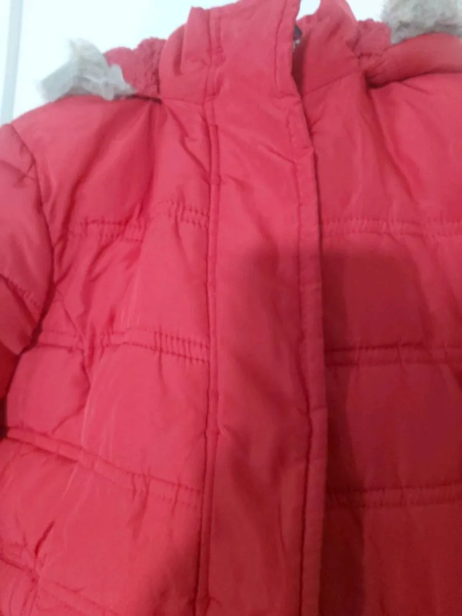 Red Winter Coat - Image 3
