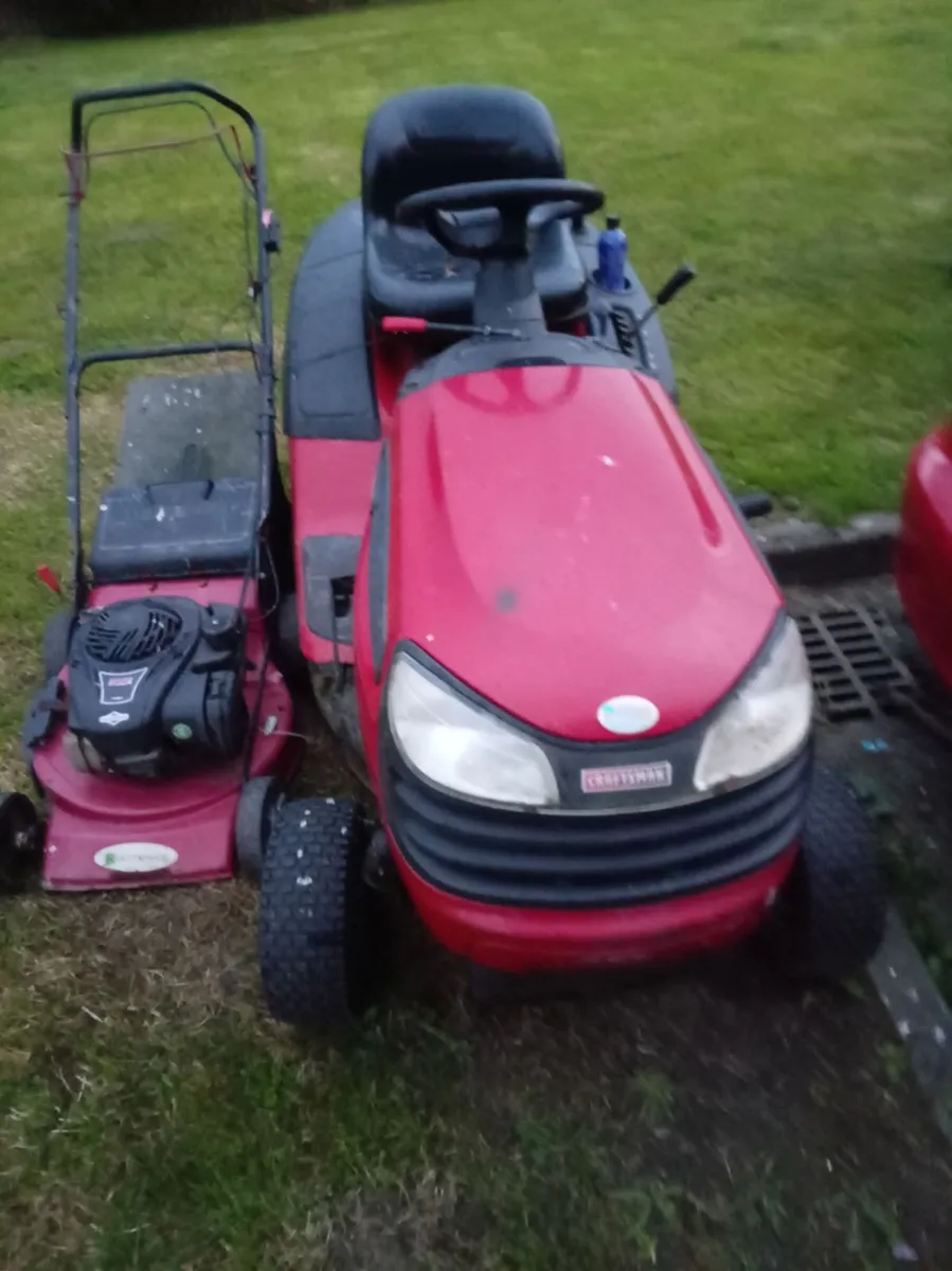 Tractor lawnmower - Image 3