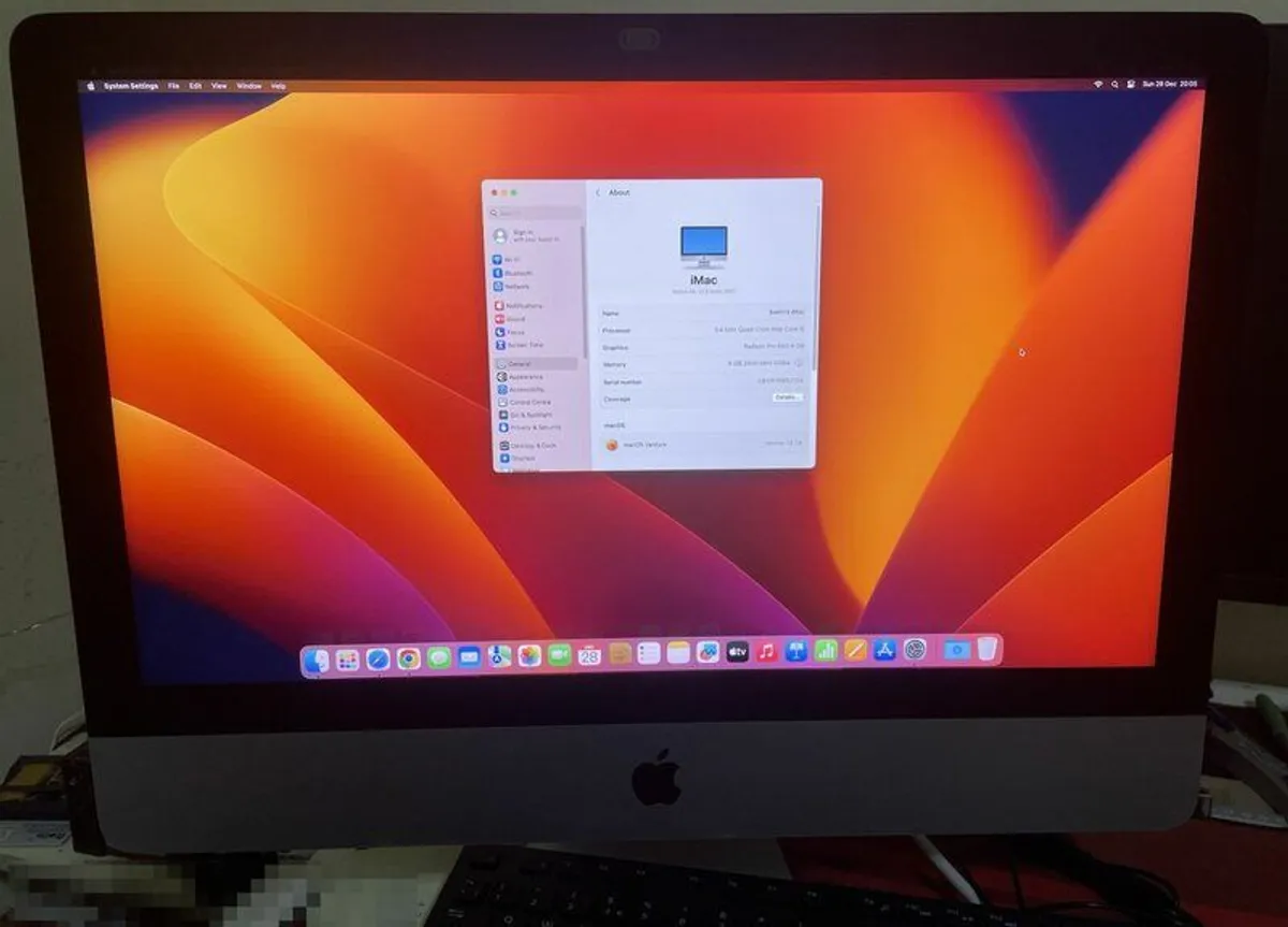2017 iMac 21.5" 4K Retina – Core i5 3.4GHz – 16GB - Image 2