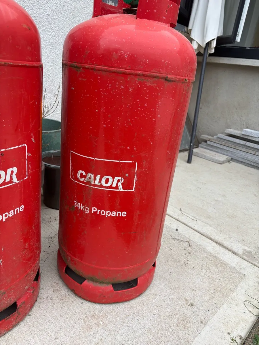 2 x Gas cylinder 1.5 full - Image 2