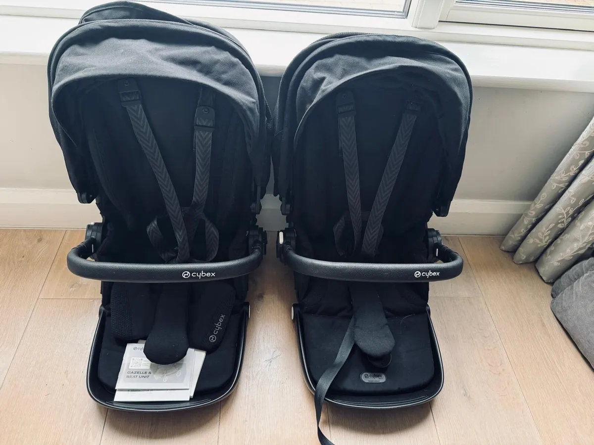 Cybex Gazelle S Twin Pushchair Bundle - Image 3