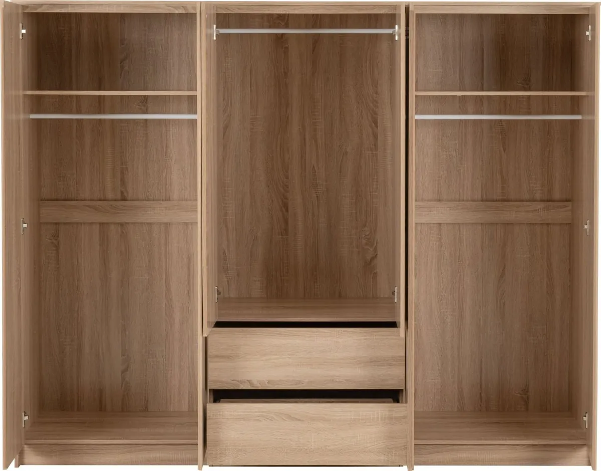 6 DOOR WARDROBES - Image 2