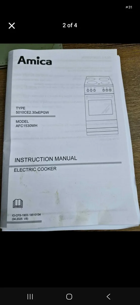 Electric Cooker AMICA. - Image 2