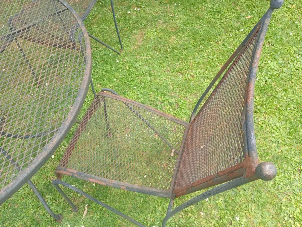 Cast Iron Patio Set - Image 3