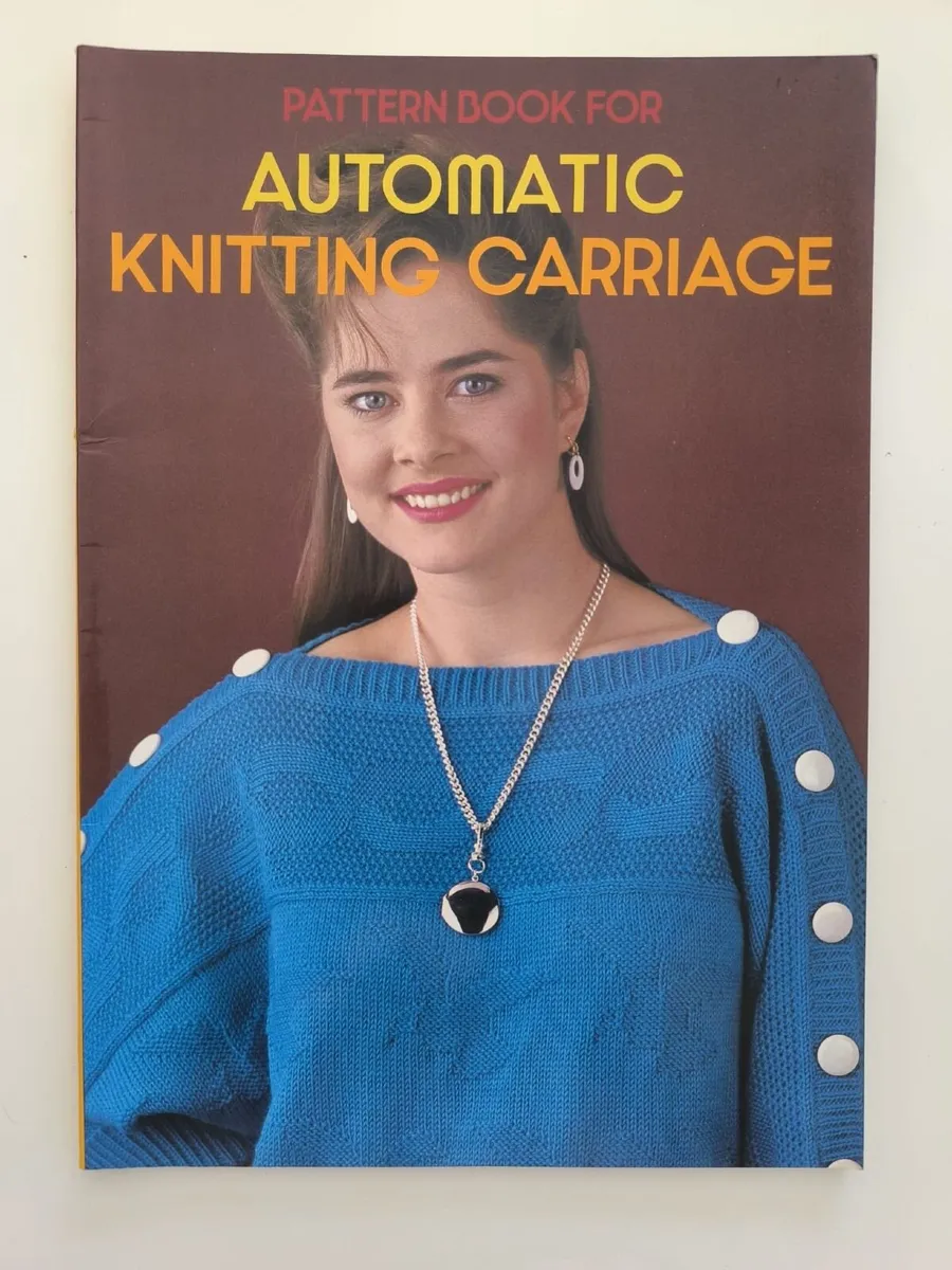 PATTERN BOOK FOR BROTHER GARTER CARRIAGE - Image 1
