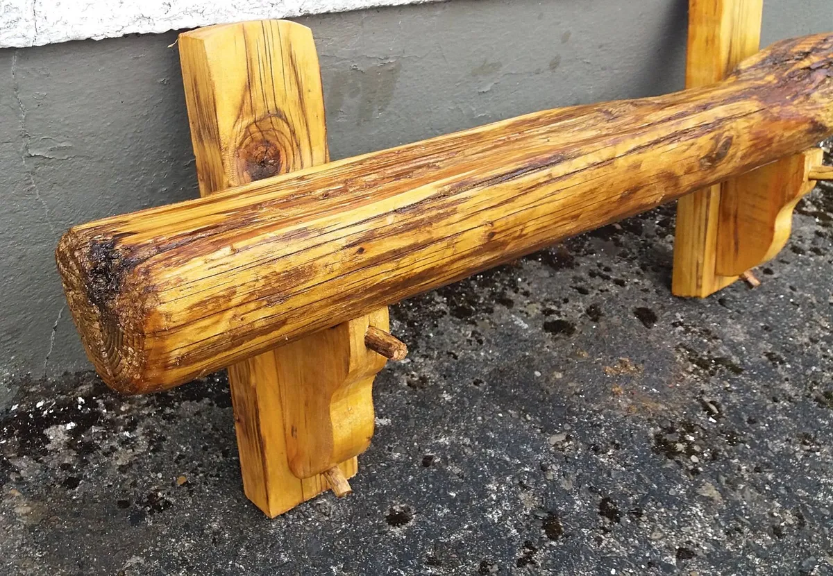 NEW Driftwood Stove Mantle / floating shelf - Image 4