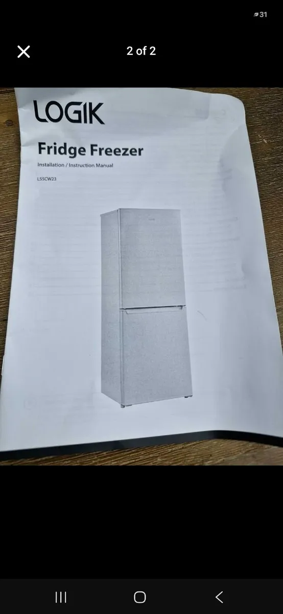 Fridge Freezer LOGIK - Image 4