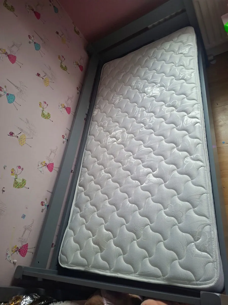 Single Bed and Mattress - Image 1