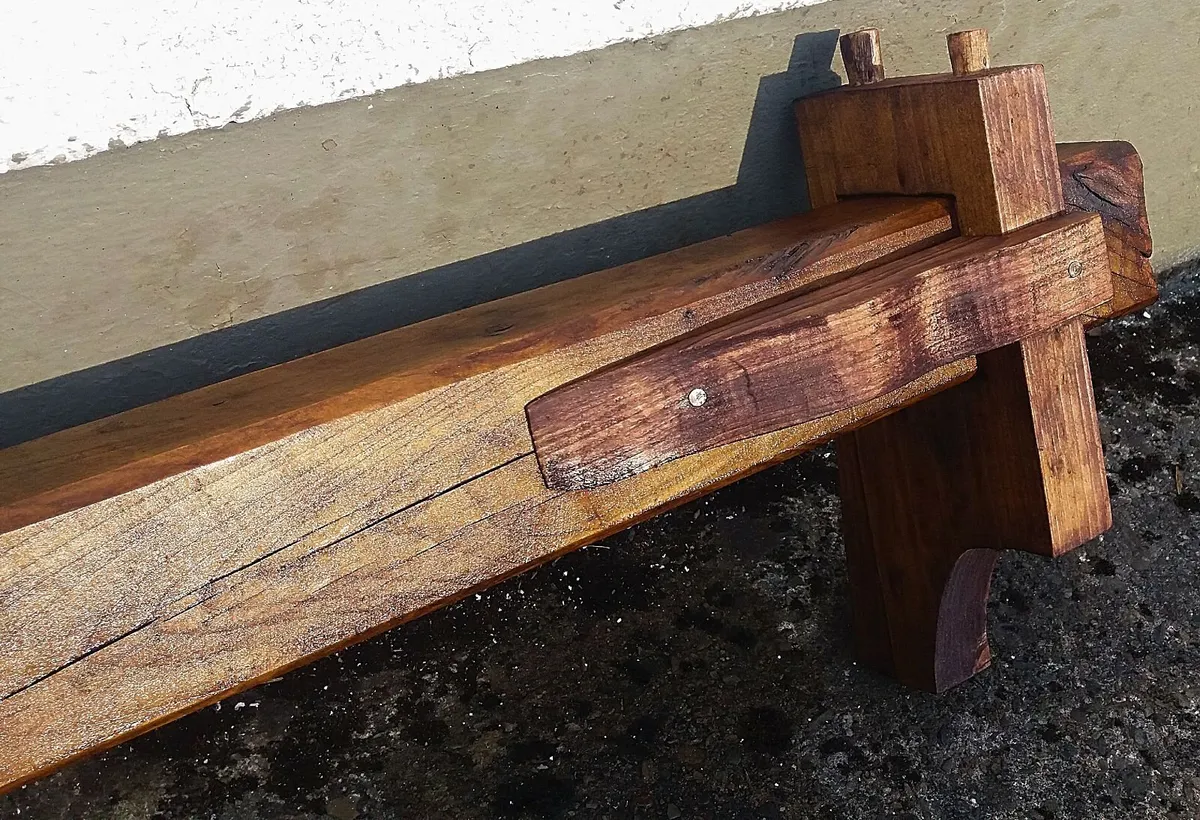 NEW Rustic Stove Mantle / Floating Shelf LONG - Image 3