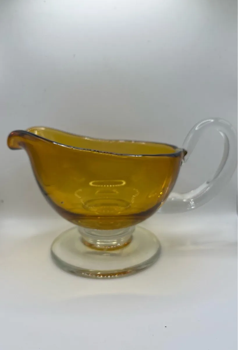 vintage Williams Sonoma Amber glass - Image 1