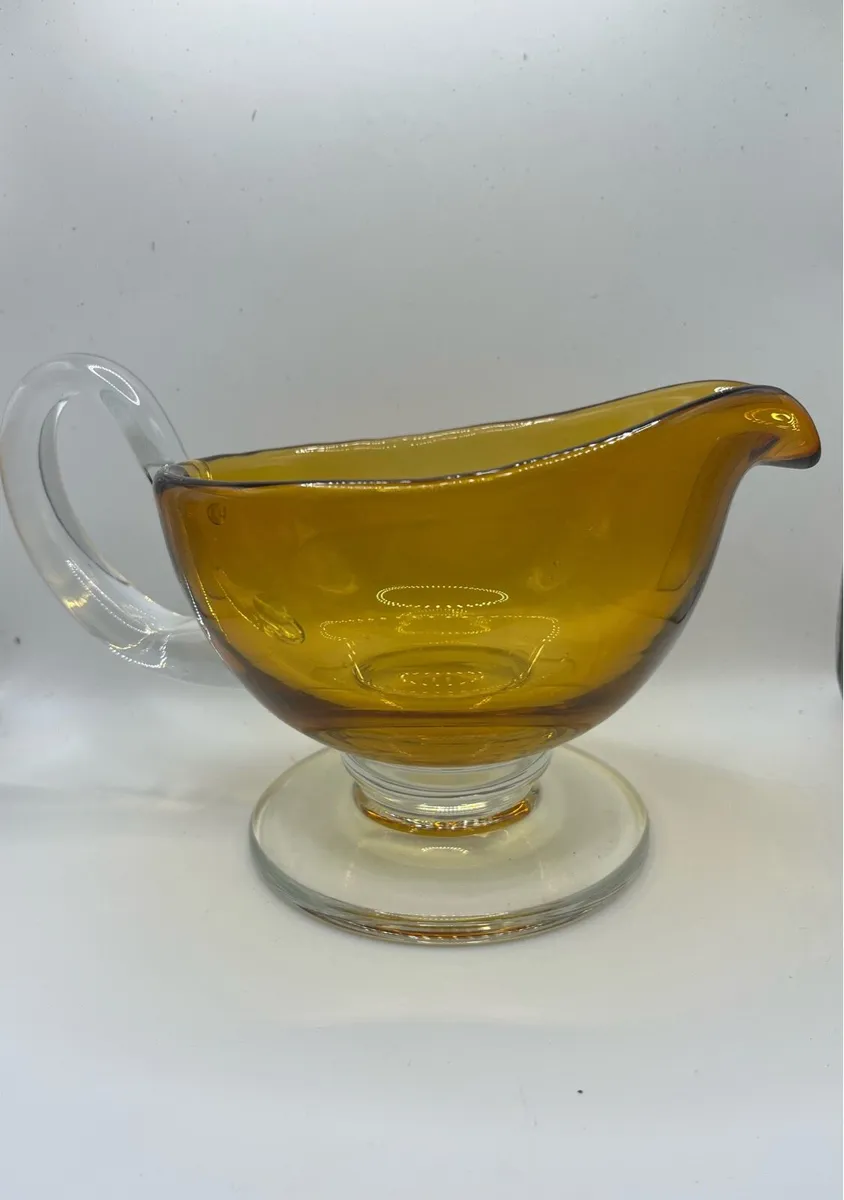 vintage Williams Sonoma Amber glass - Image 4