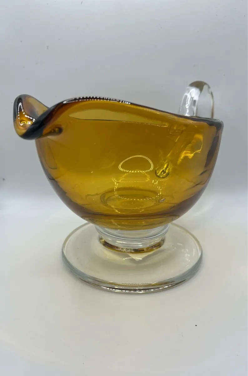 vintage Williams Sonoma Amber glass - Image 3