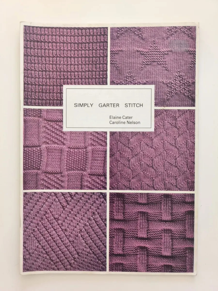 SIMPLY GARTER STITCH. BROTHER GARTER CARRIAGE BOOK - Image 1