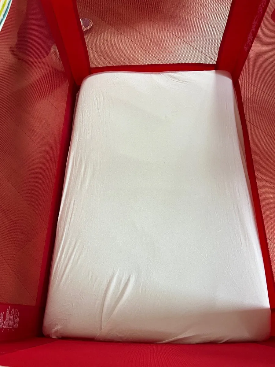 Mothercare Travel cot with mattress and cover - Image 4