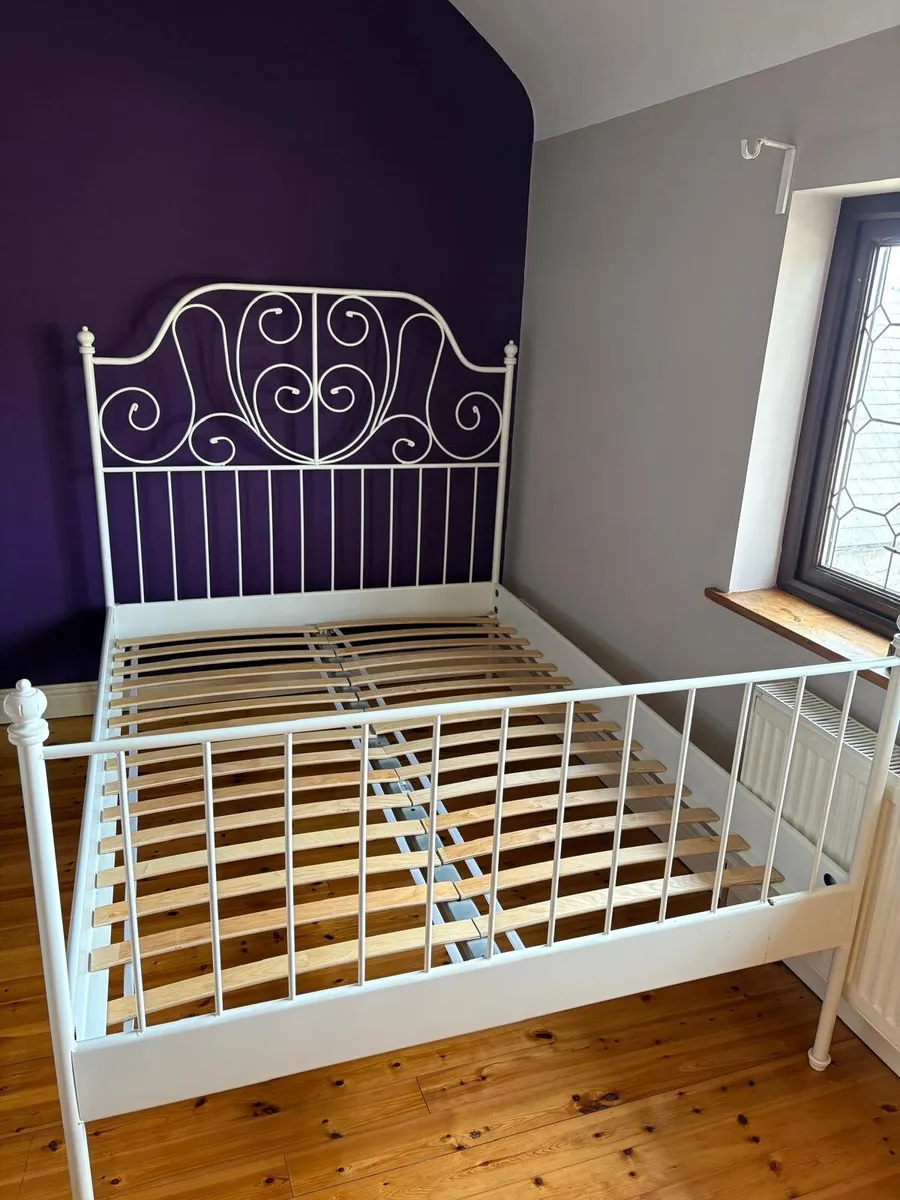 Ikea Leirvik - Double Bed Frame