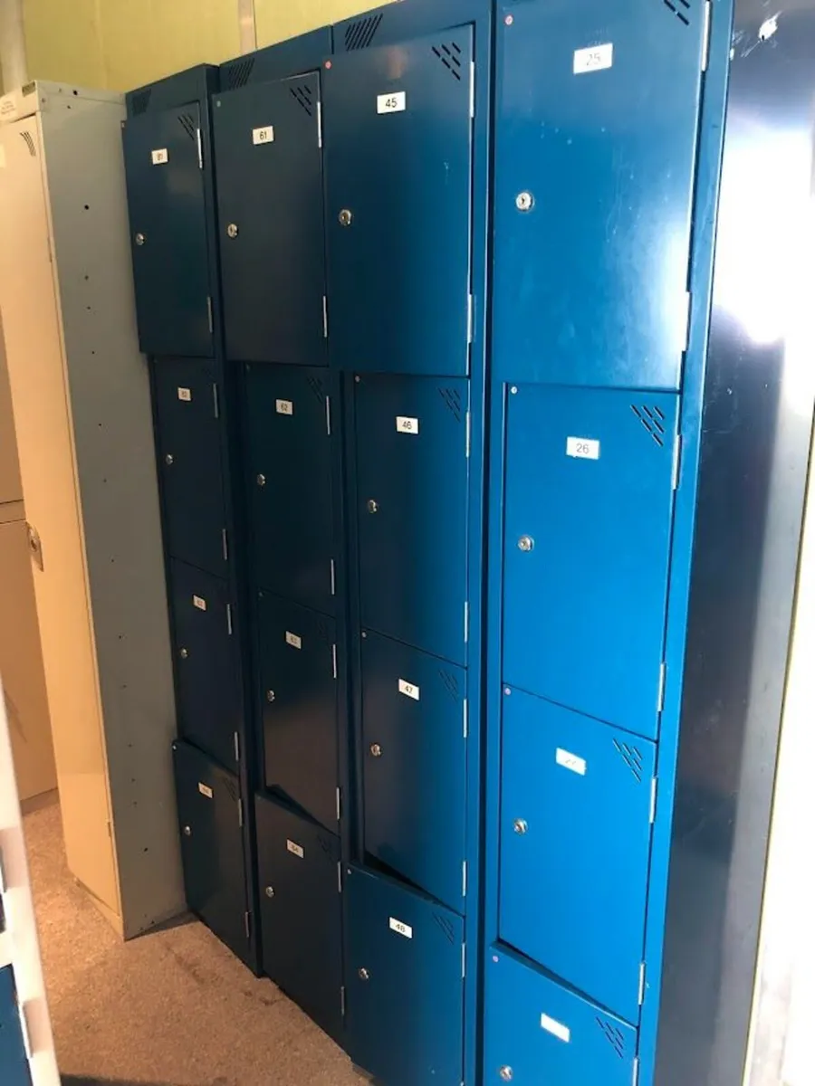 Preowned 4 Door Lockers with Keys - £70+VAT each - Image 1