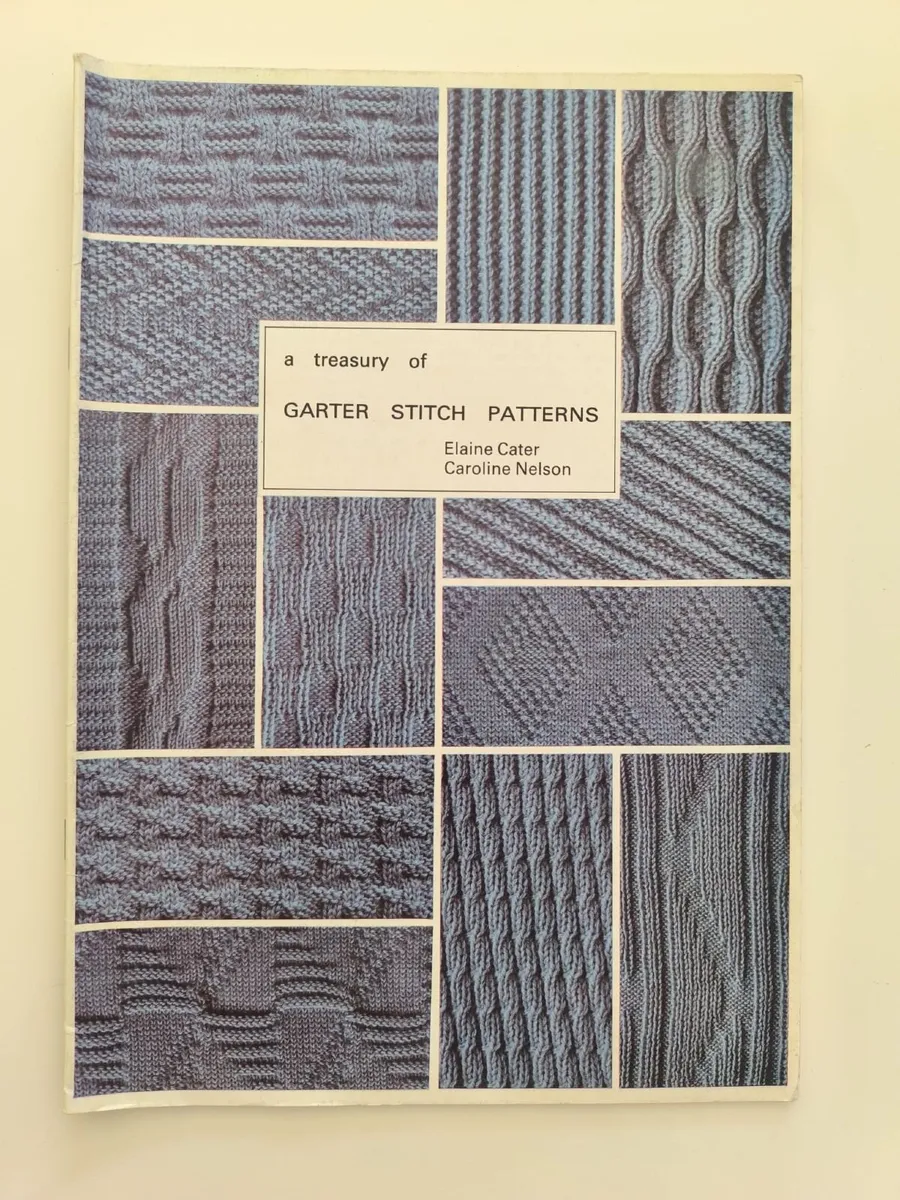 A TREASURY OF GARTER STITCH PATTERNS. BROTHER BOOK - Image 1