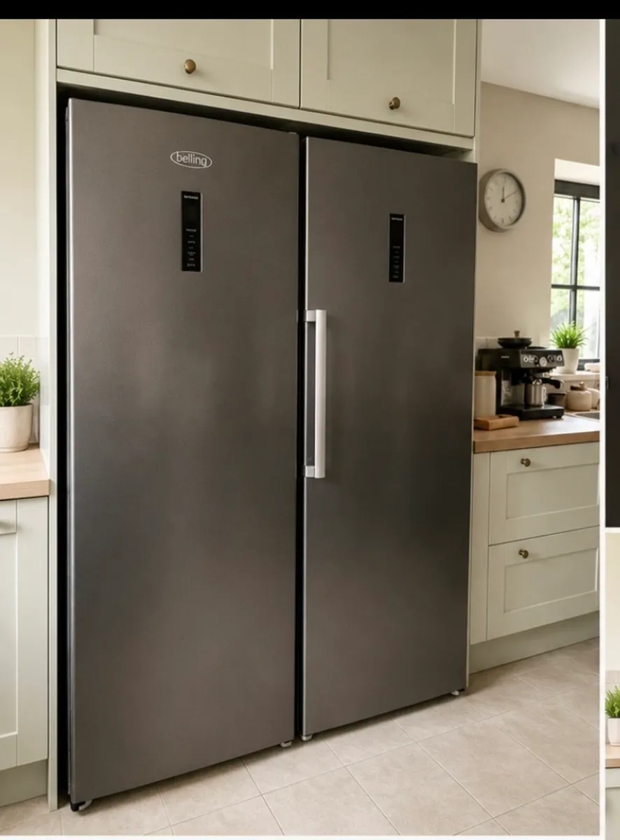 Belling larder fridge and freezer - Image 1