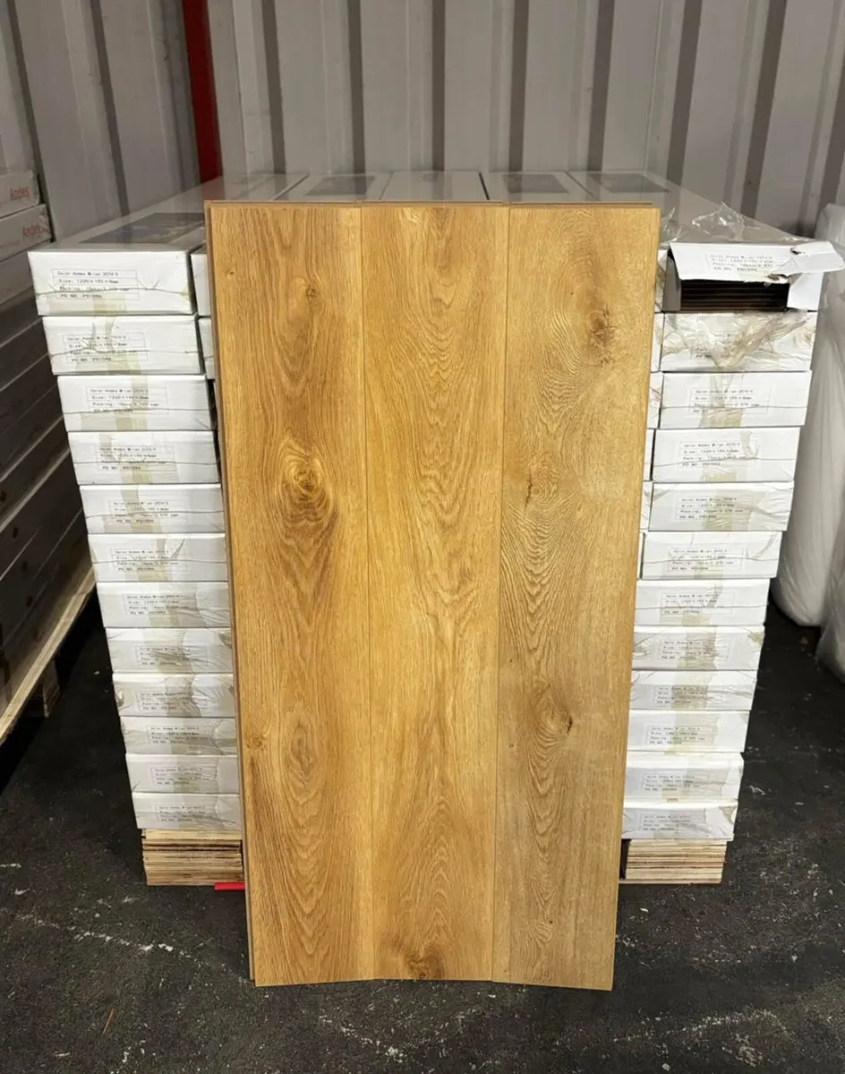 Brand new laminted flooring - Image 1