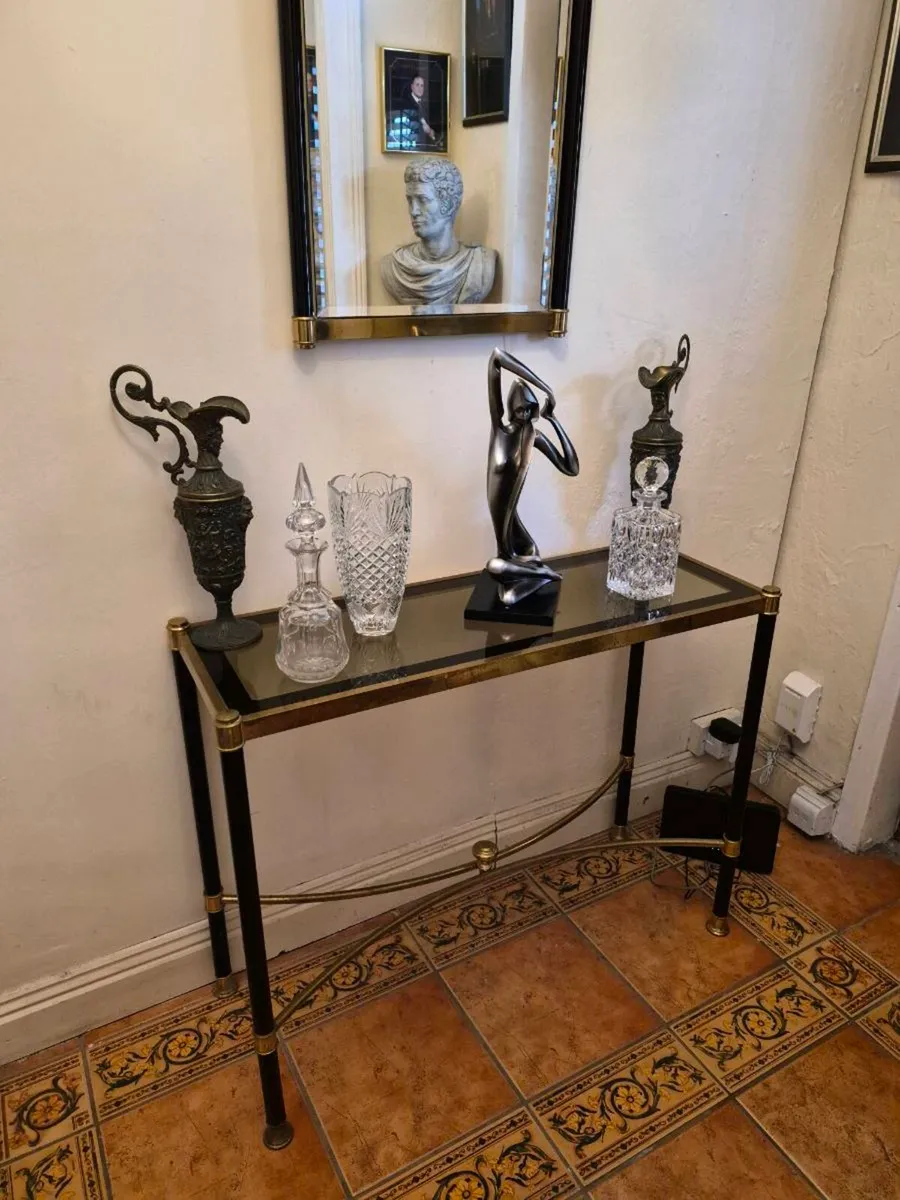 Console Table and Mirror - Image 3