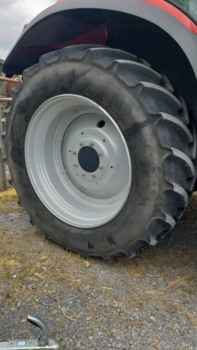 Case maxxum rims and tyres - Image 1