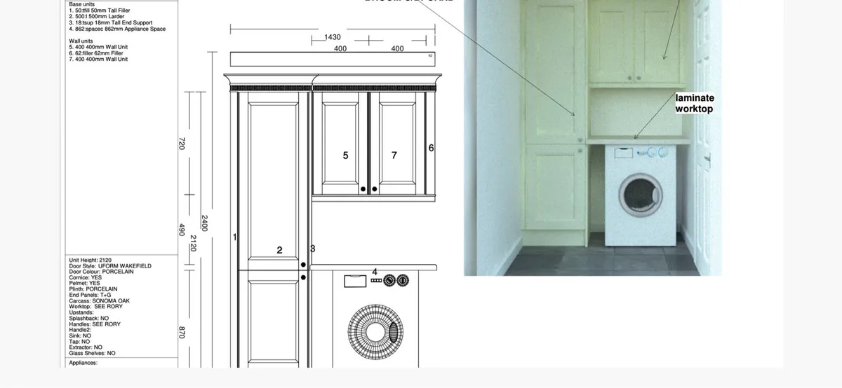 Kitchen / Utility units - Image 1
