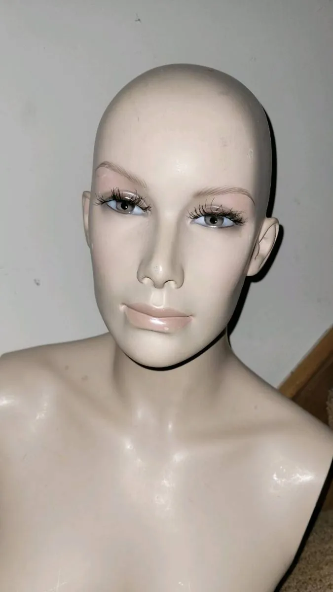 Realistic Female Mannequin Head with shoulder - Image 2