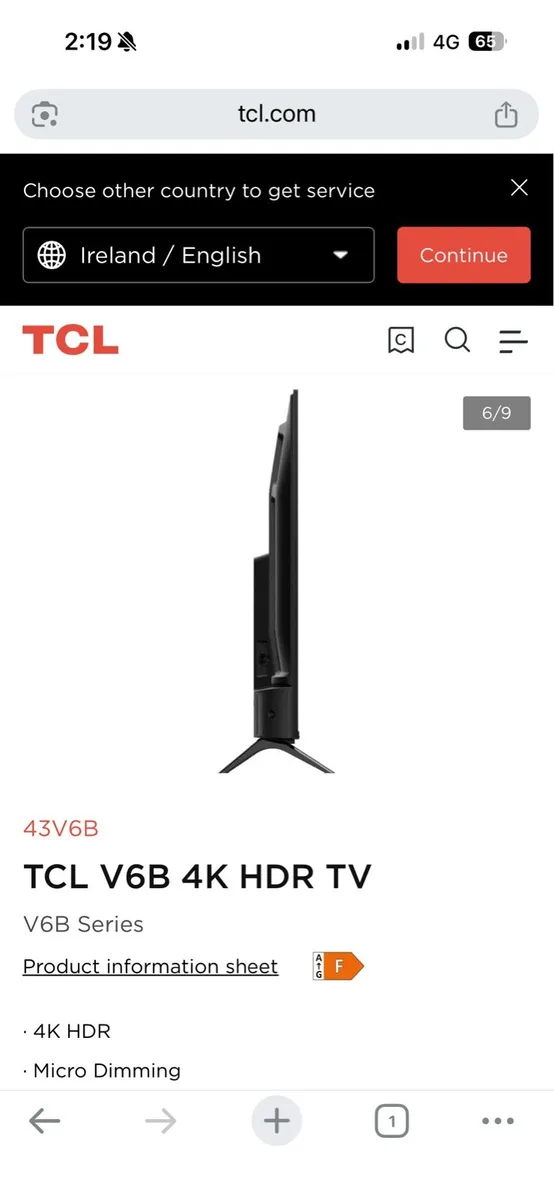 TCL 43 Inch TV - Image 4