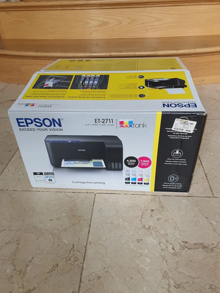 Epson EcoTank ET-2711 Printer – Print/Scan/Copy - Image 1