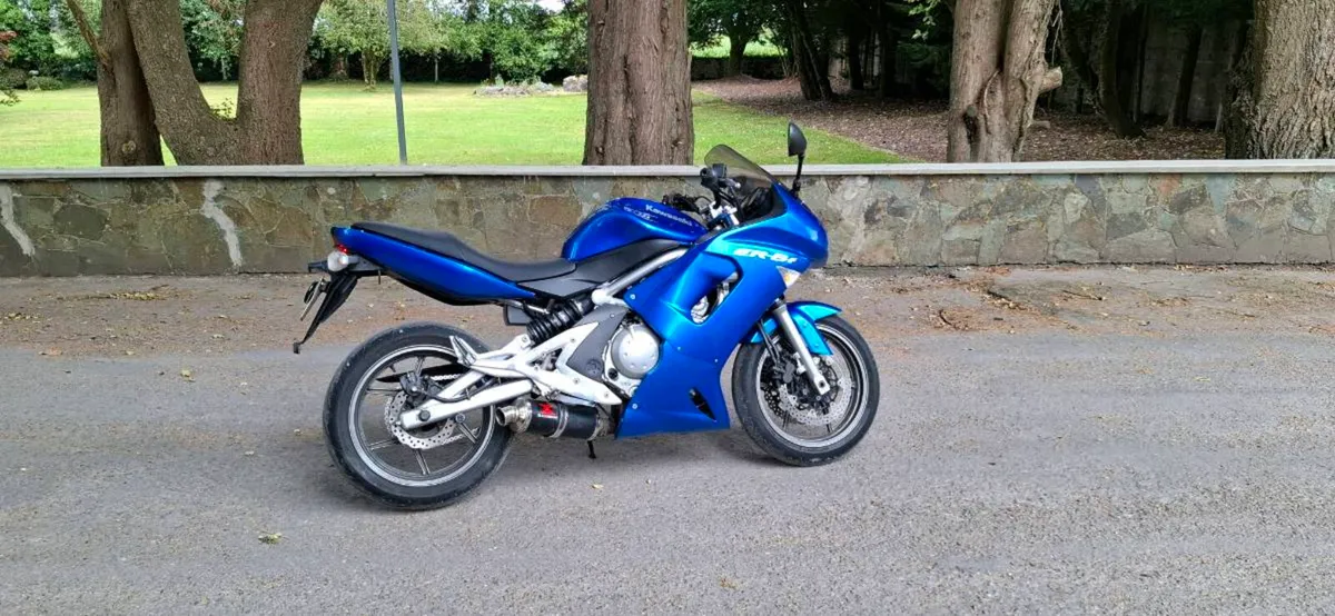 Kawasaki ER-6F , low mileage A2 35kw - Image 1