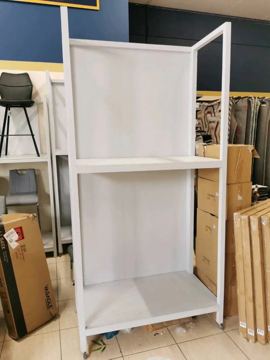 Chair and bar stool shop display stands
