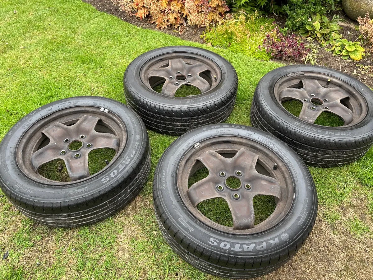 Steel Wheels with Tyres - Set of 4 - 205/55R16 - Image 3