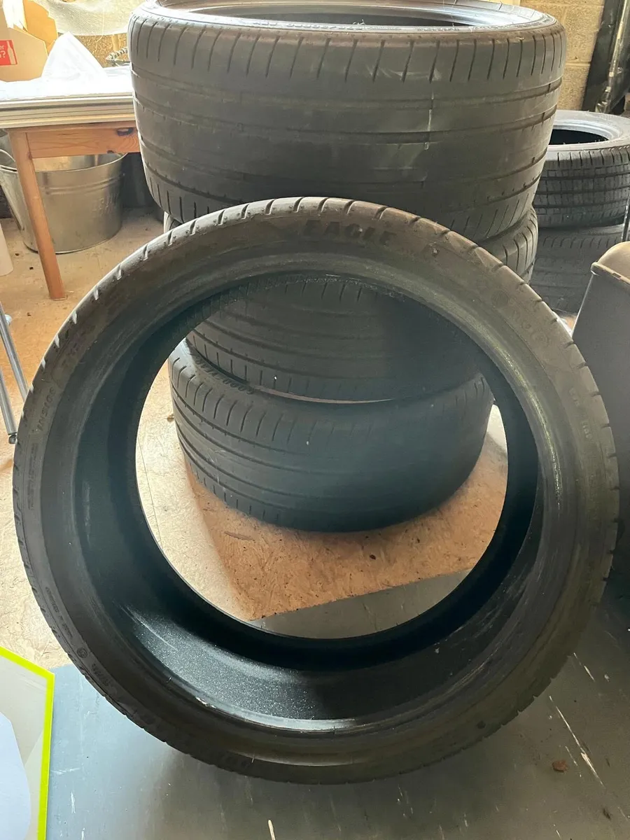 For Sale : 4 Goodyear Eagle F1 Runflat tyres - Image 4