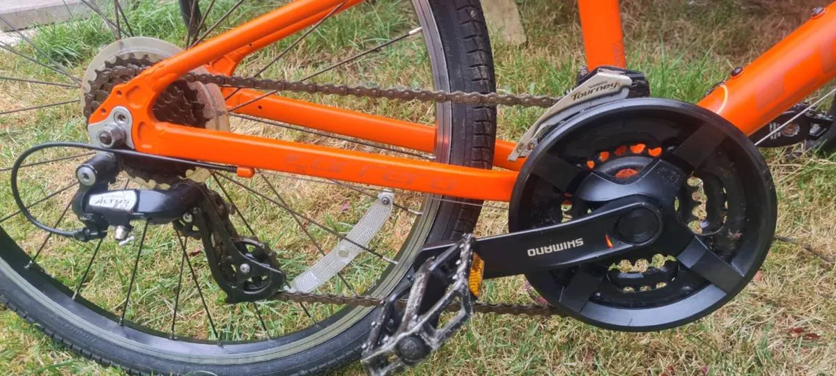 Carrera Abyss Junior Hybrid Bike - 24" Wheel - Image 3