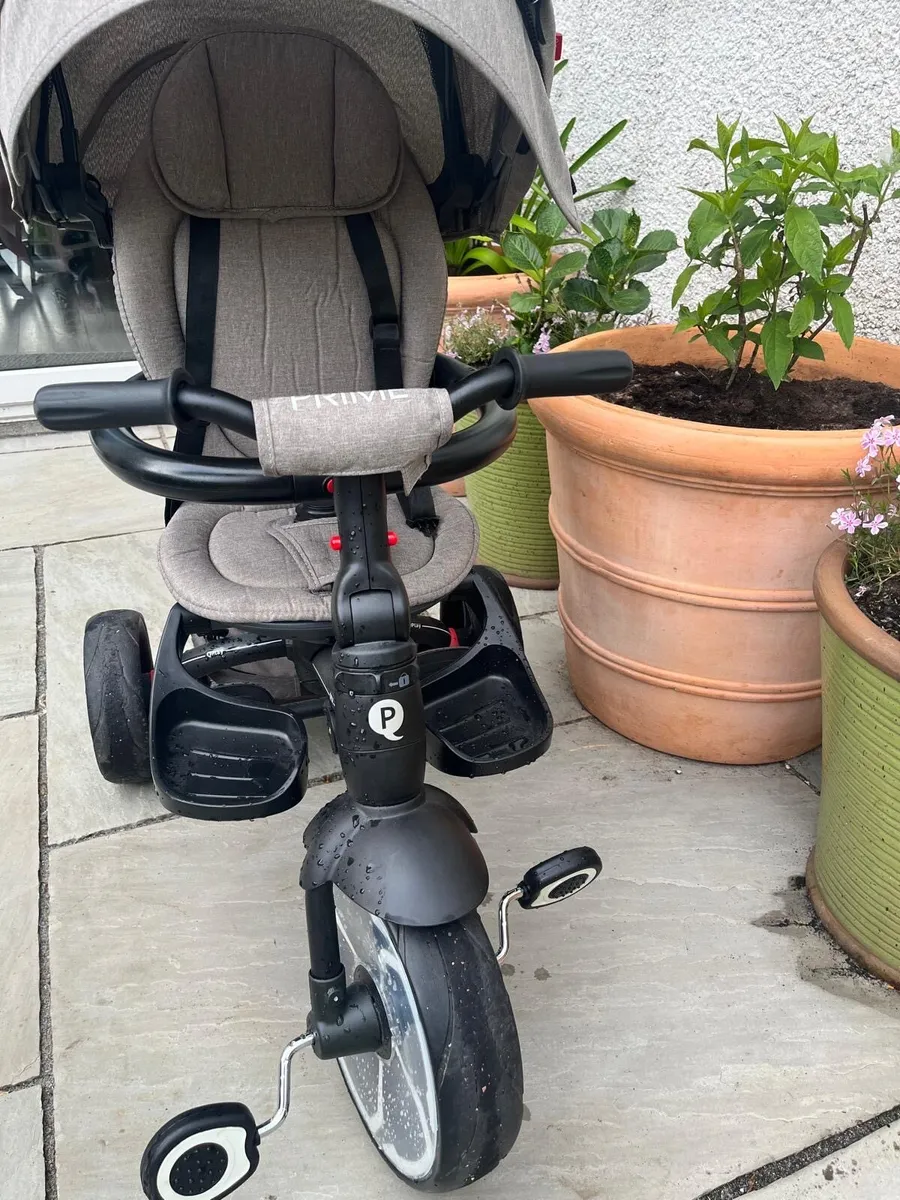 QPlay Premium 6-in-1 Trike Black - Image 2