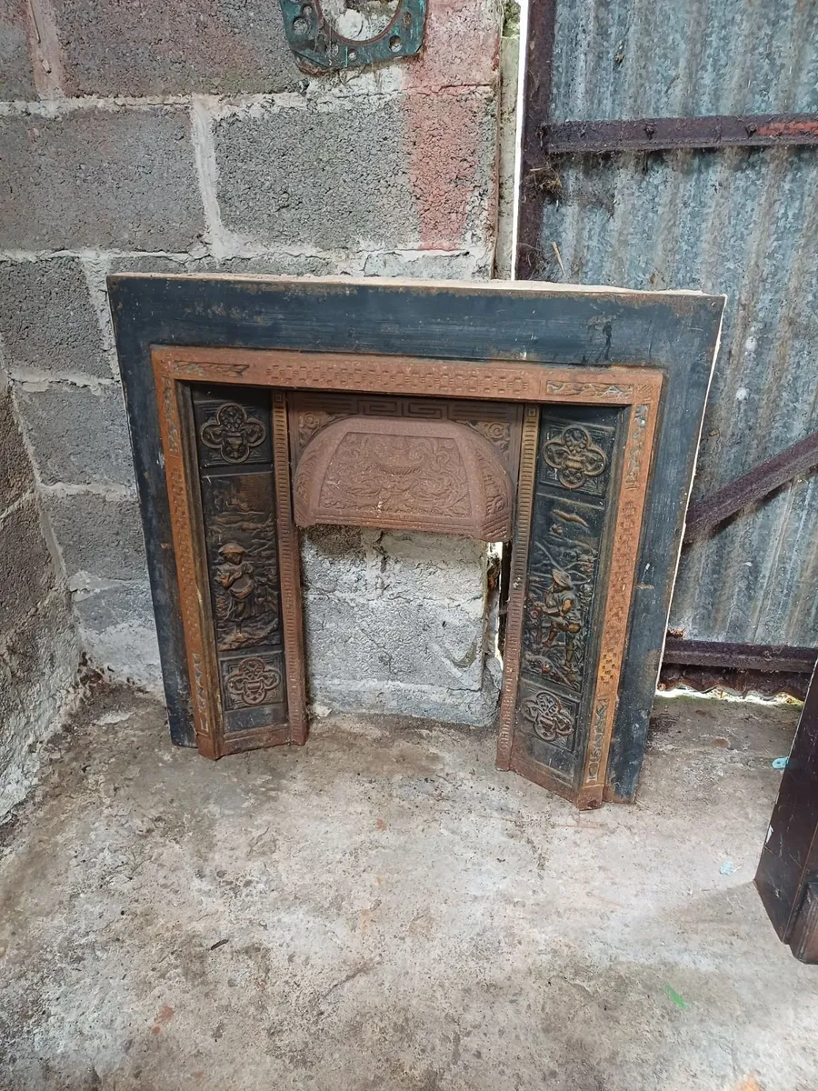 Mahogany fireplace - Image 3