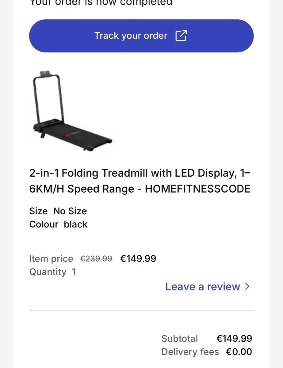 Small treadmill - Image 1