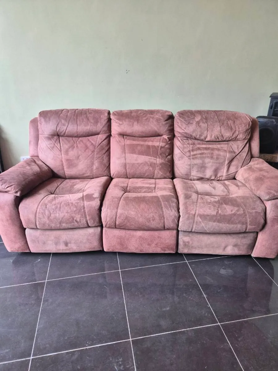2 & 3 seater recliner couches - Image 1