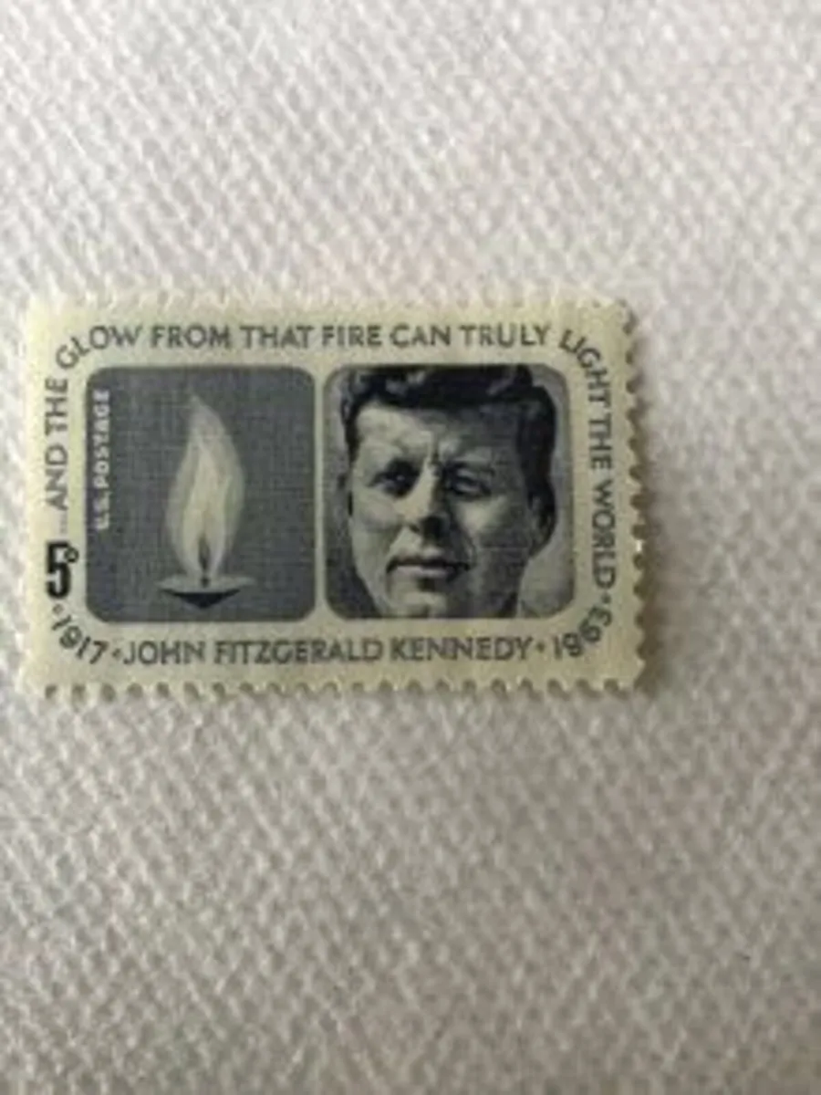 Rare Commemorative Stamp- JF Kennedy Eternal Flame