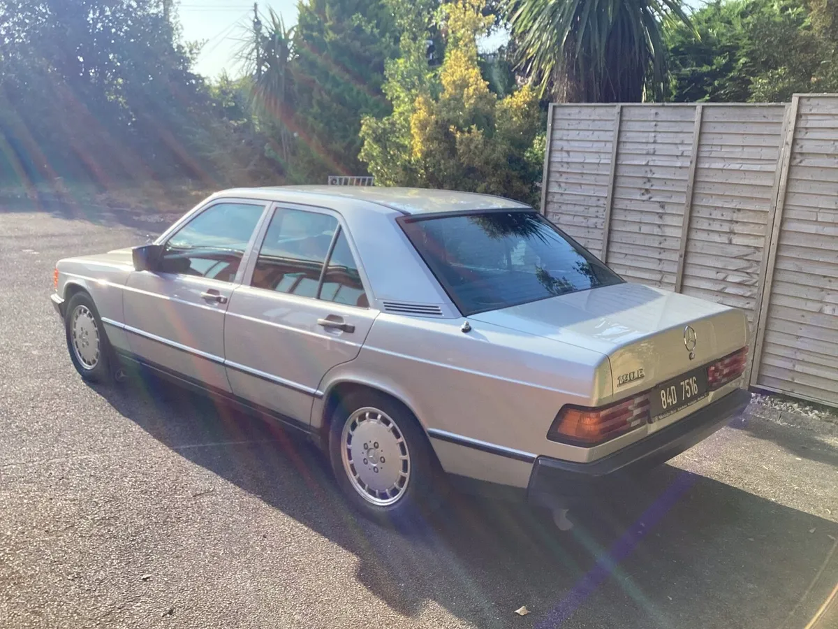 Original genuine low mileage Mercedes 190E - Image 2