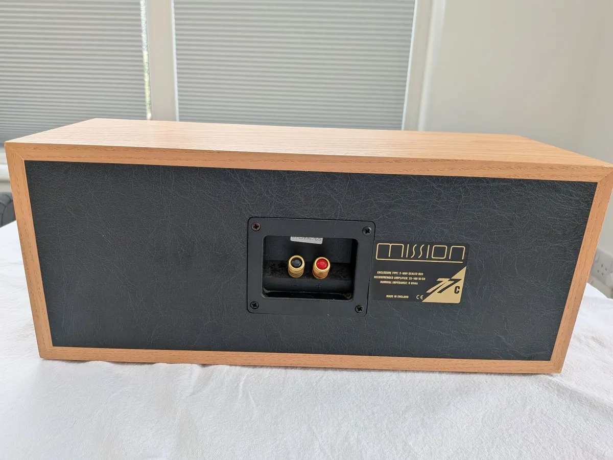 Mission 77C centre channel speaker - Image 1