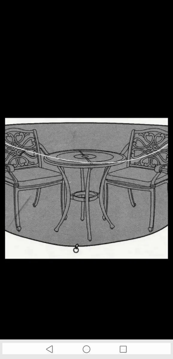 *CLEARANCE* Brand New Hartman Cast Alum Bistro Set - Image 2