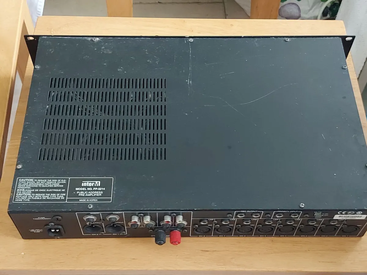 inter M pre amplifier, Model No. PP-9214 - Image 4