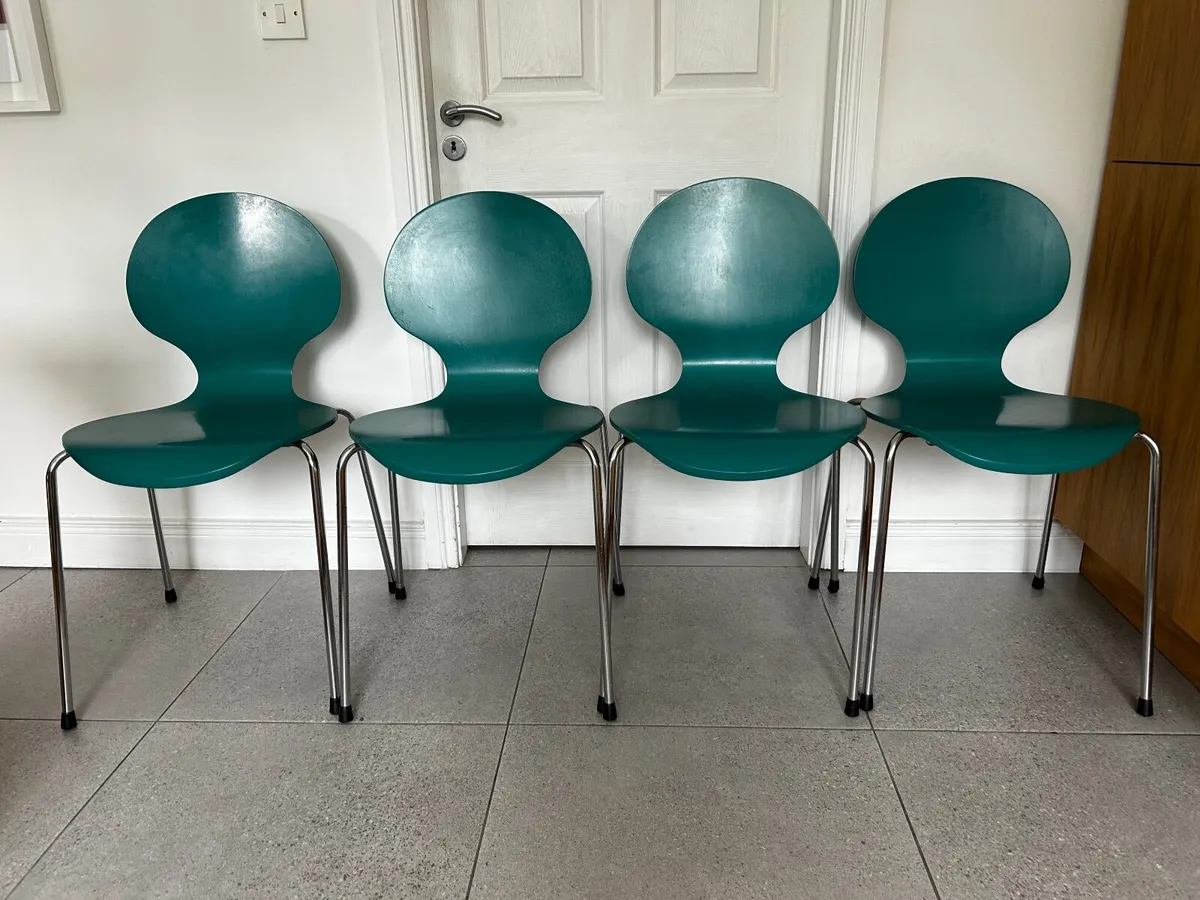 Kitchen Chairs x 4 - Image 4