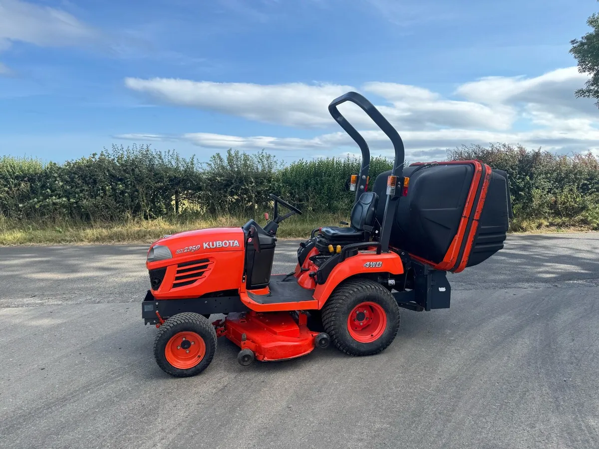 Kubota Compact Tractor with Mower - Image 1