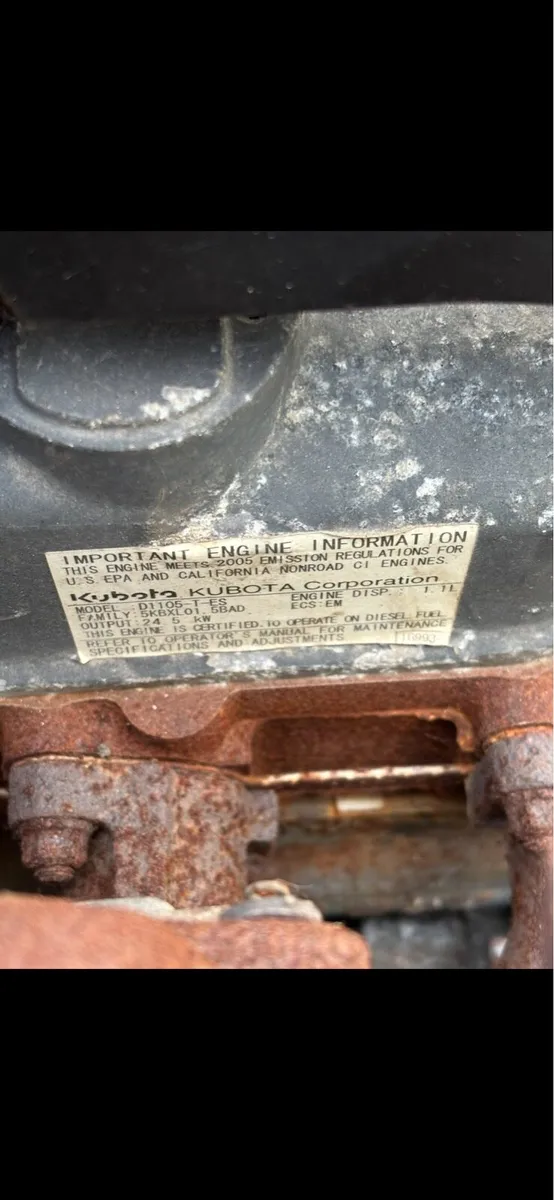 Kubota d1105 engine - Image 2