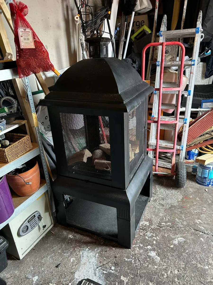 Outdoor log burner stove - Image 2