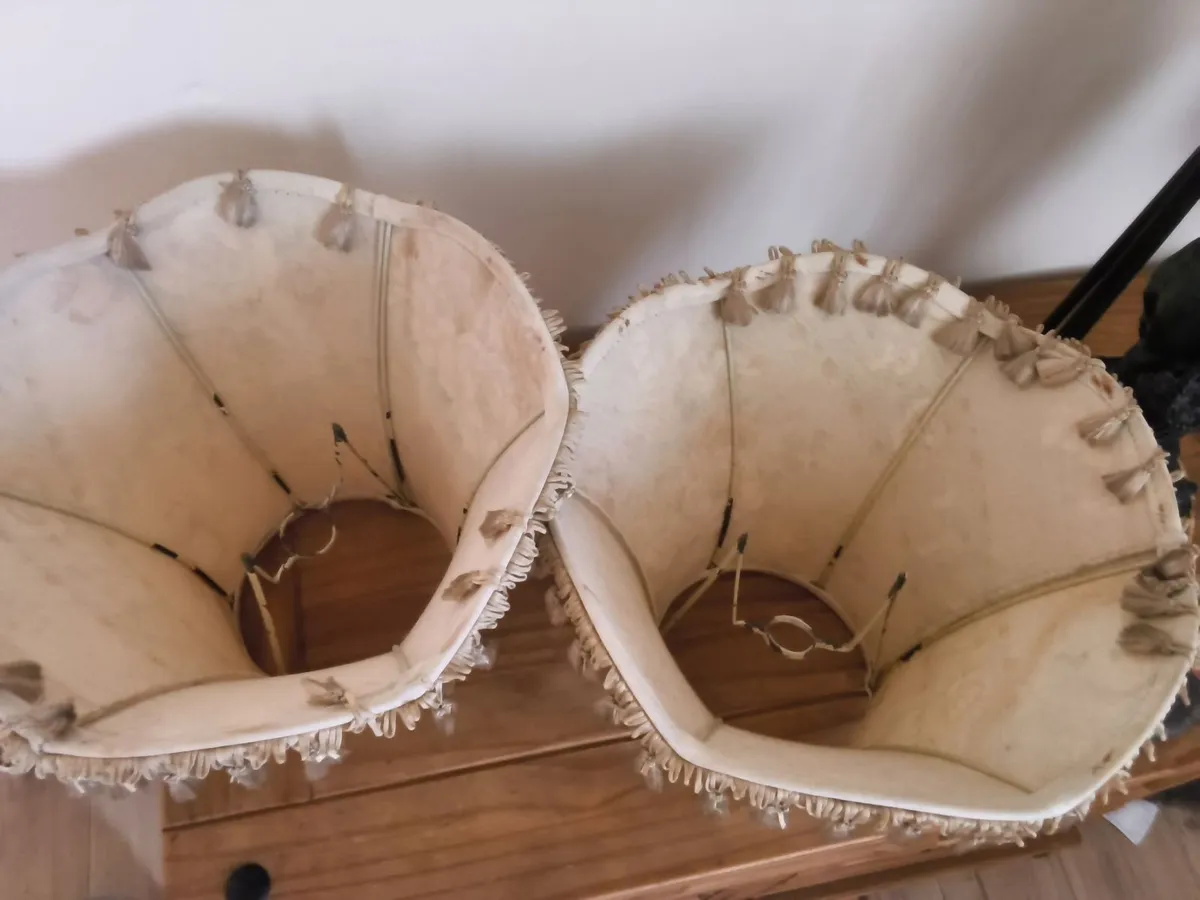 2 very old 1950s vintage shades - Image 2